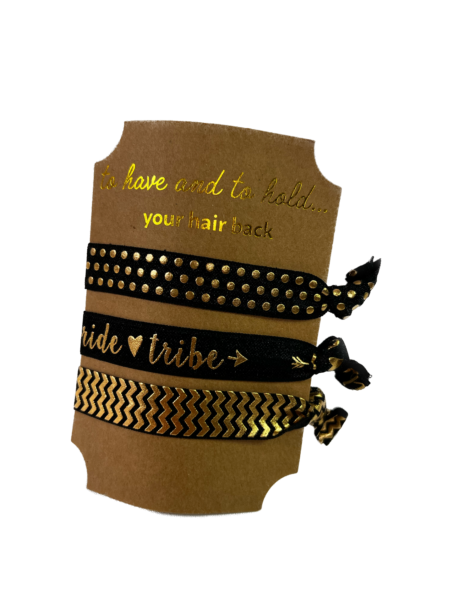 Bride Tribe Hair Ties